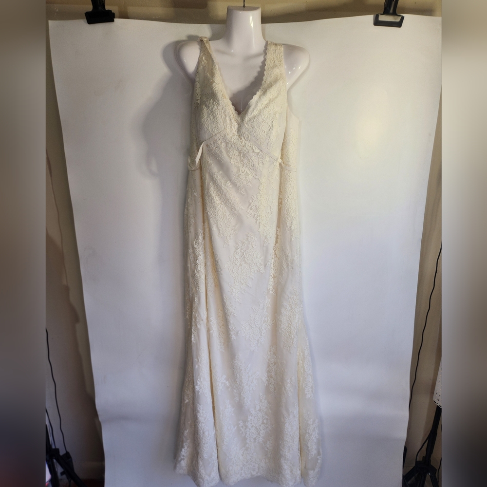 Chic Lace Galina White Wedding Dress Size 16w